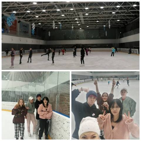8 декабря 2022 желающие студенты в свободное от обучения время провели на сеансе катания на коньках в ТРК "Титан Арена"